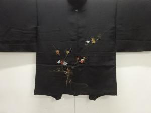 手描き楓模様一ツ紋絵羽織